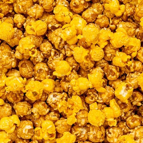 Colby Ridge Salted Caramel & Cheese Gourmet Craft Popped Gluten Free Popcorn Bulk Sized Large Gift Party Bags (Bulk 5 Gal. 80 Cups)