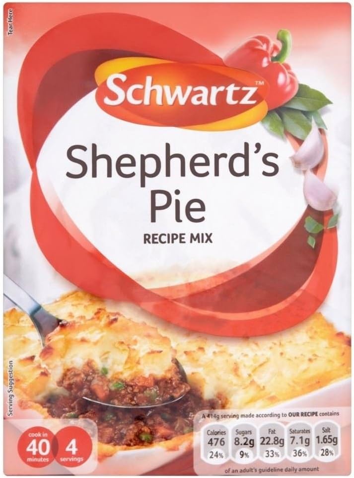 Schwartz Shepherd's Pie Recipe Mix (38g) - Pack of 6