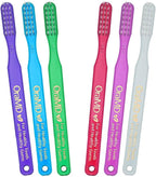 OraMD Soft Bristles Toothbrush - Designed by Dr. Charles C. Bass for Sensitive Teeth and Gums - Manual Toothbrushes with Soft Nylon Bristles for Adults Oral Care - Pack of 6