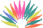 RZJZGZ Dental Elastic Rubber Bands Placers for Braces Disposable Plastic Orthodontic Elastic Placers Multi-color (15PCS)