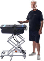 Wheelchair Lift Portable Electric Lift for Wheelchairs and Scooters - Lightweight, Rechargeable & Space-Saving Design
