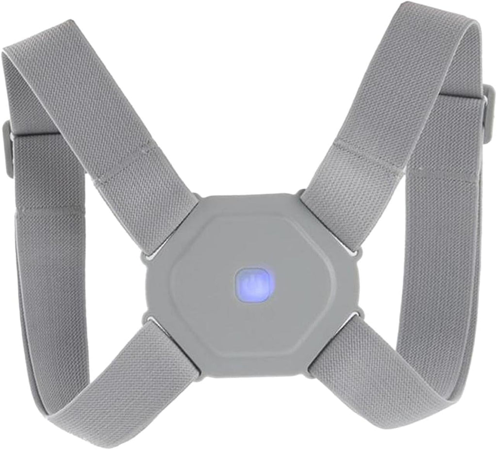 Generic Smart Posture Corrector for Women Men Kids, Electronic Posture Reminder with Sensor Vibration, Adjustable Upper Back Brace Straightener for Hunching - 200mAh Battery