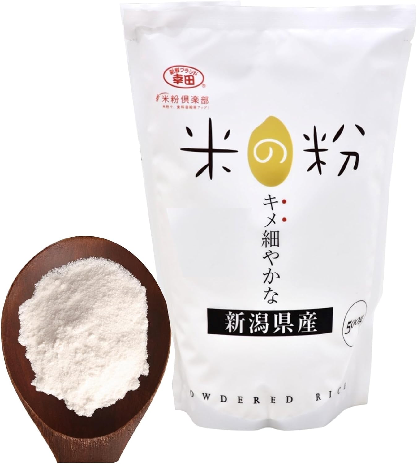 GOHAN JAPAN White Rice Flour (Komeko) made from 100% white rice grown in USA & Japan 450g/1.0lb per 1-pack Gluten Free milled by Kouta Shouten (Japanese Food Company) in Japan (1-pack)