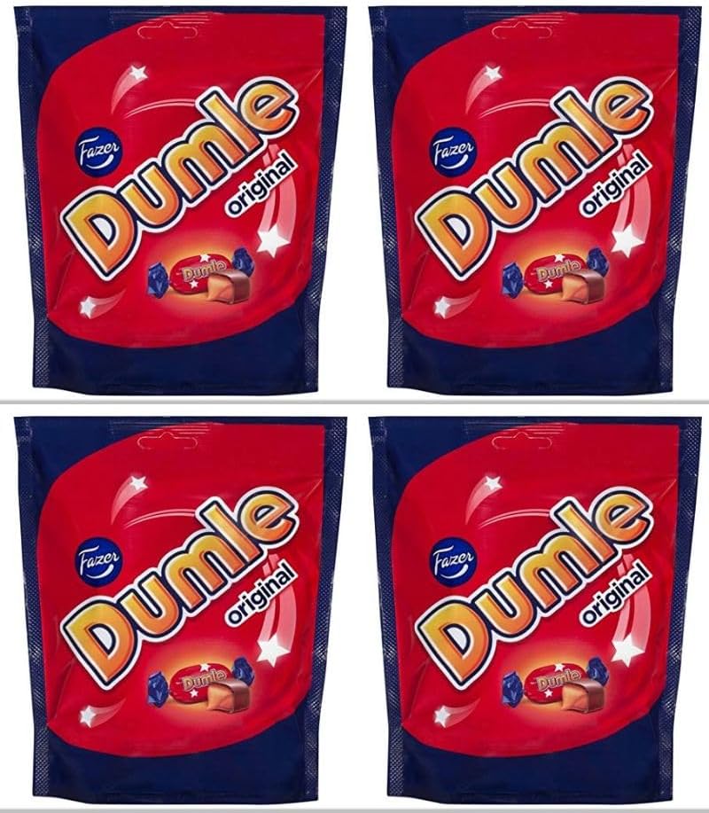 Fazer Dumle original Chocolate 4 Packs of 220g