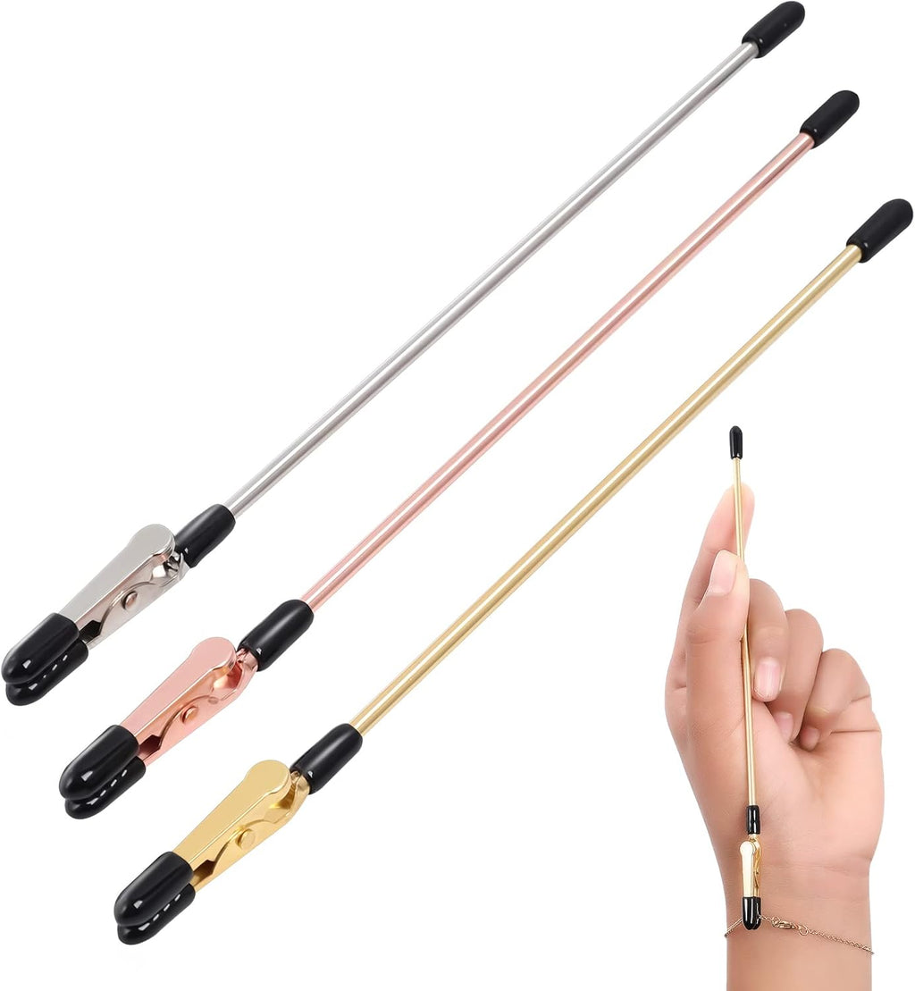 3 Pieces Bracelet Tool Buddy Jewelry Helper - Fastening and Hooking Equipment for Necklace, Watch Band & Jewelry Clasps, Zippers and Closures