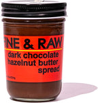 Fine & Raw Hazelnut Butter Spread 8 Ounce – Clean Ingredients, Vegan, and Organic Hazelnut Spread (Dark Chocolate Hazelnut)