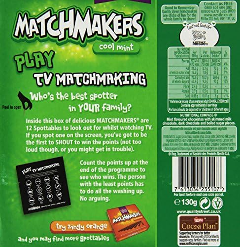 Quality Street Matchmaker Mint 120G