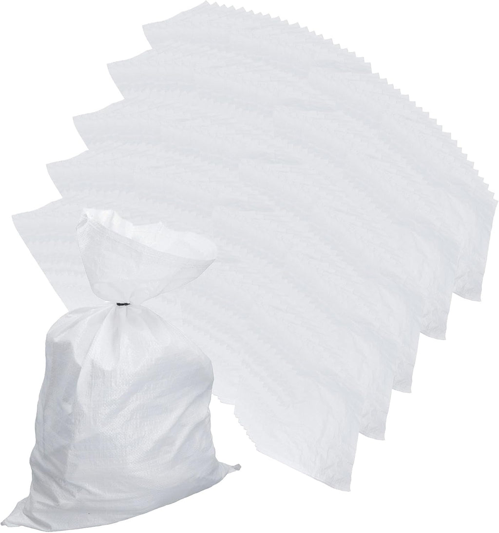 Heavy Duty Woven Polypropylene Bags Builder Sacks Rubble Logs 103 x 60cm 100pc