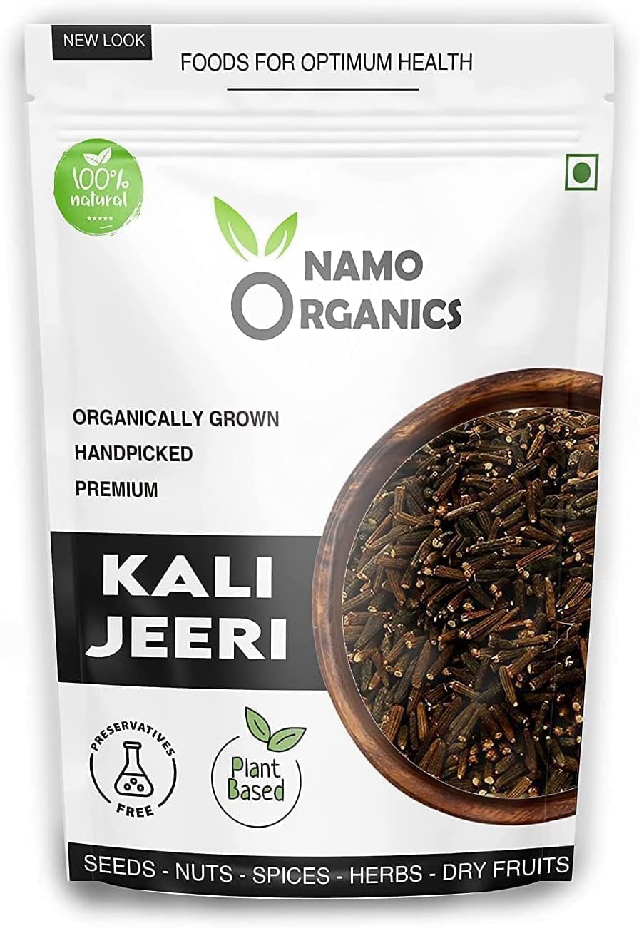 Kali Jeeri - Kala jeera - Centratherum anthelminticum - Kalajiri (5.29 Ounce | 150gm)
