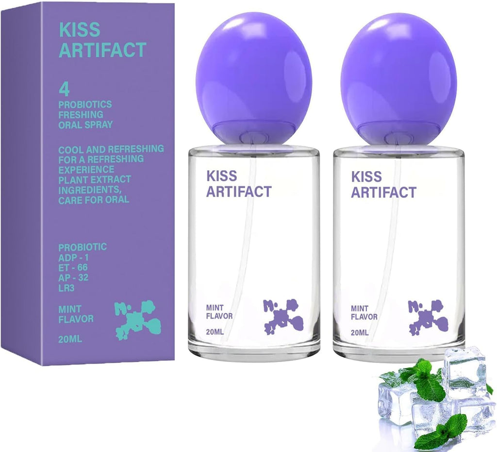 2 Pcs Probiotic Oral Spray for Long-Lasting Freshness, with Probiotics for Breath Care,Portable Oral Spray, Suitable for Daily Use, Work, Travel