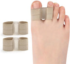 Gel Toe Spacer Separators, Bunion Correctors Hammer Toe Straighteners, Big Toe Protector Cushion Sleeves for Protecting Toes from Rubbing, Toe Alignment, Bunions, Curled Crooked Claw Overlapping Toes
