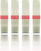 Filament Strapping Tape 1 inch x60Yds, 4 Pack Heavy Duty Transparent Reinforced Fiberglass Tape