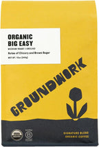 GROUNDWORK COFFEE CO Organic Big Easy Ground Coffee, 12 OZ