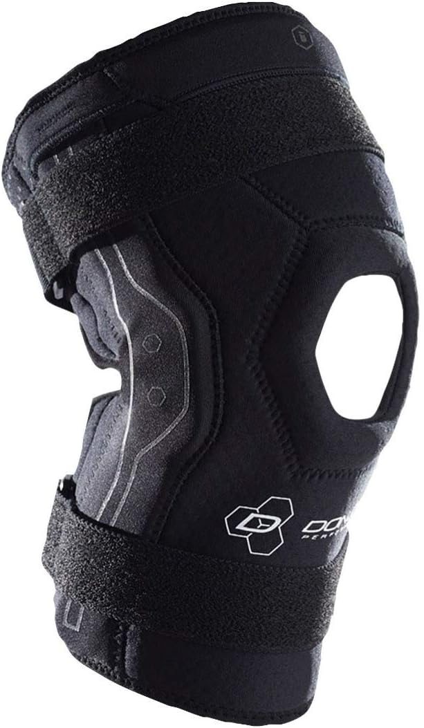 DonJoy Performance Bionic Knee Brace – Hinged, Adjustable Patella Support, Lateral/Medial Ligament (ACL, MCL, LCL), Meniscus, Knee Sprains