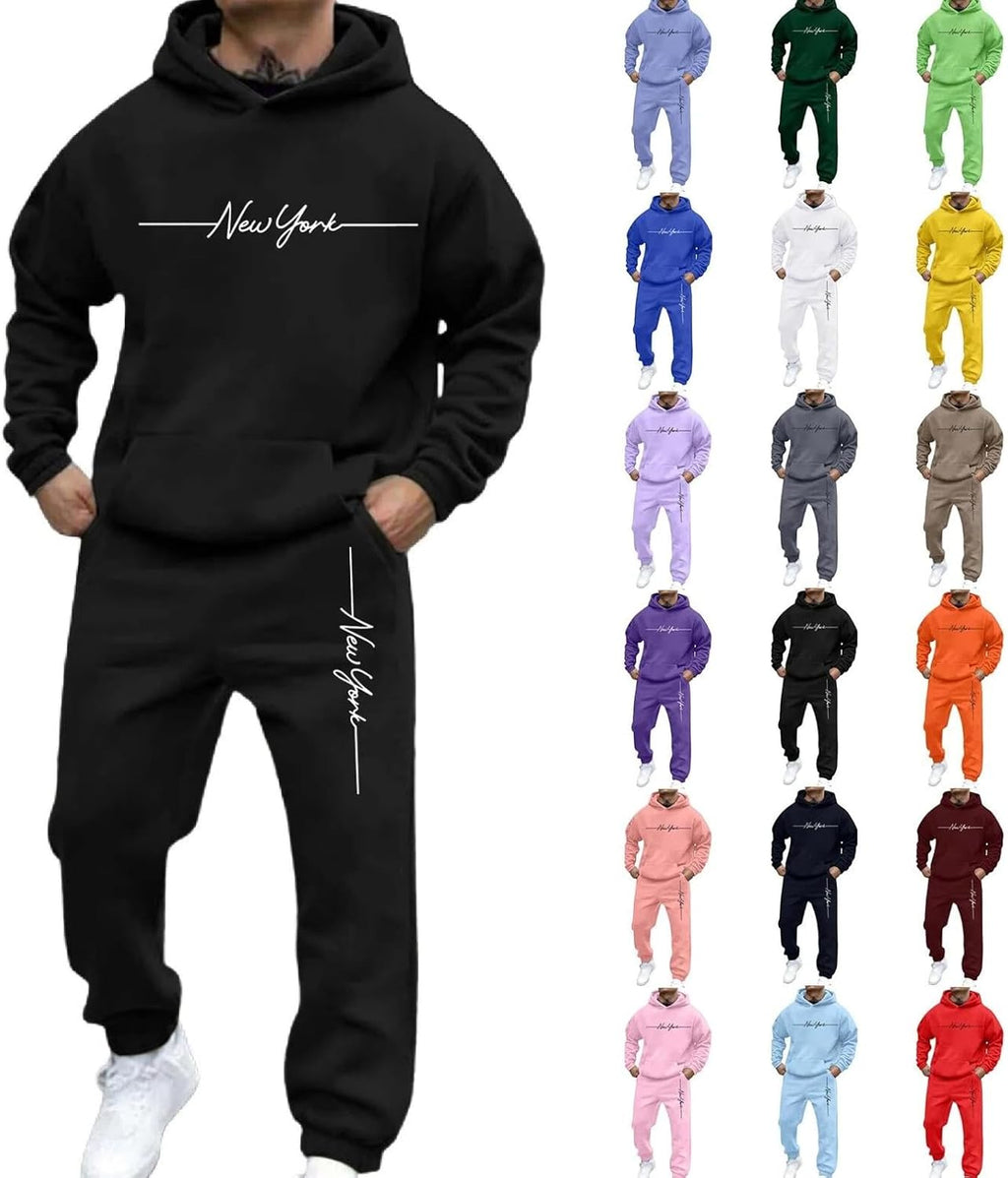 Sweat Suits Men Track Suits Jogging Suit Sweatsuits Sets 2 Piece Set Mens Outfit Clothing Hoodies Sweatpants