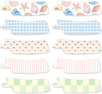 Nasogastric or Oxygen Tube precut Adhesive Tape Pastel Mix x 10 Pack. (Left Side)