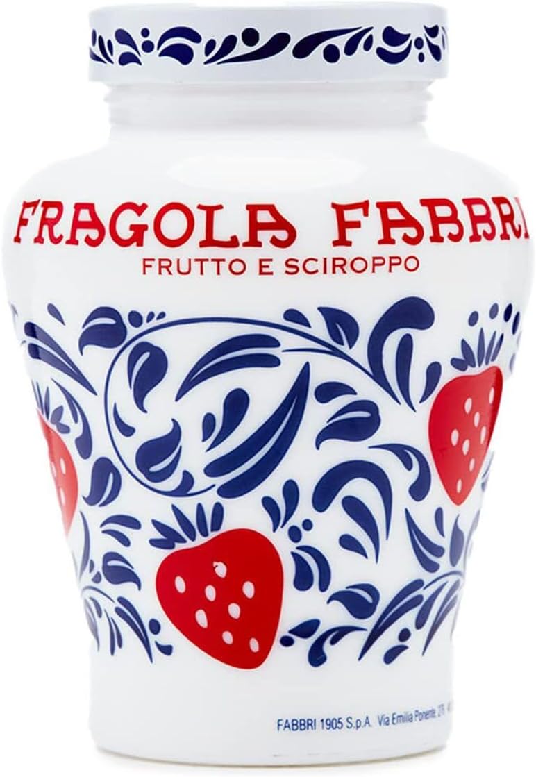 Fabbri Strawberries in Syrup, 21 ounce