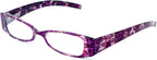 Calabria 760 Leopard Animal Print Reading Glasses WomenÆs Trendy Readers Designer Chic Eyeglasses w/Matching Slip In Case