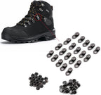 Boot Hook Eyelets - Speed Hooks with Rivets for Repair/Camp/Hike/Climb Accessories Pack of 20