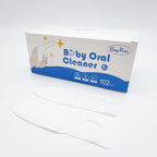102PCS Disposable Tongue Cleaner, Newborn Finger Toothbrush, Soft Gauze Mouth Cleaner for Infant Gum & Teeth Care, Wet & Dry Oral Cleaning Wipes, 0–36 Months