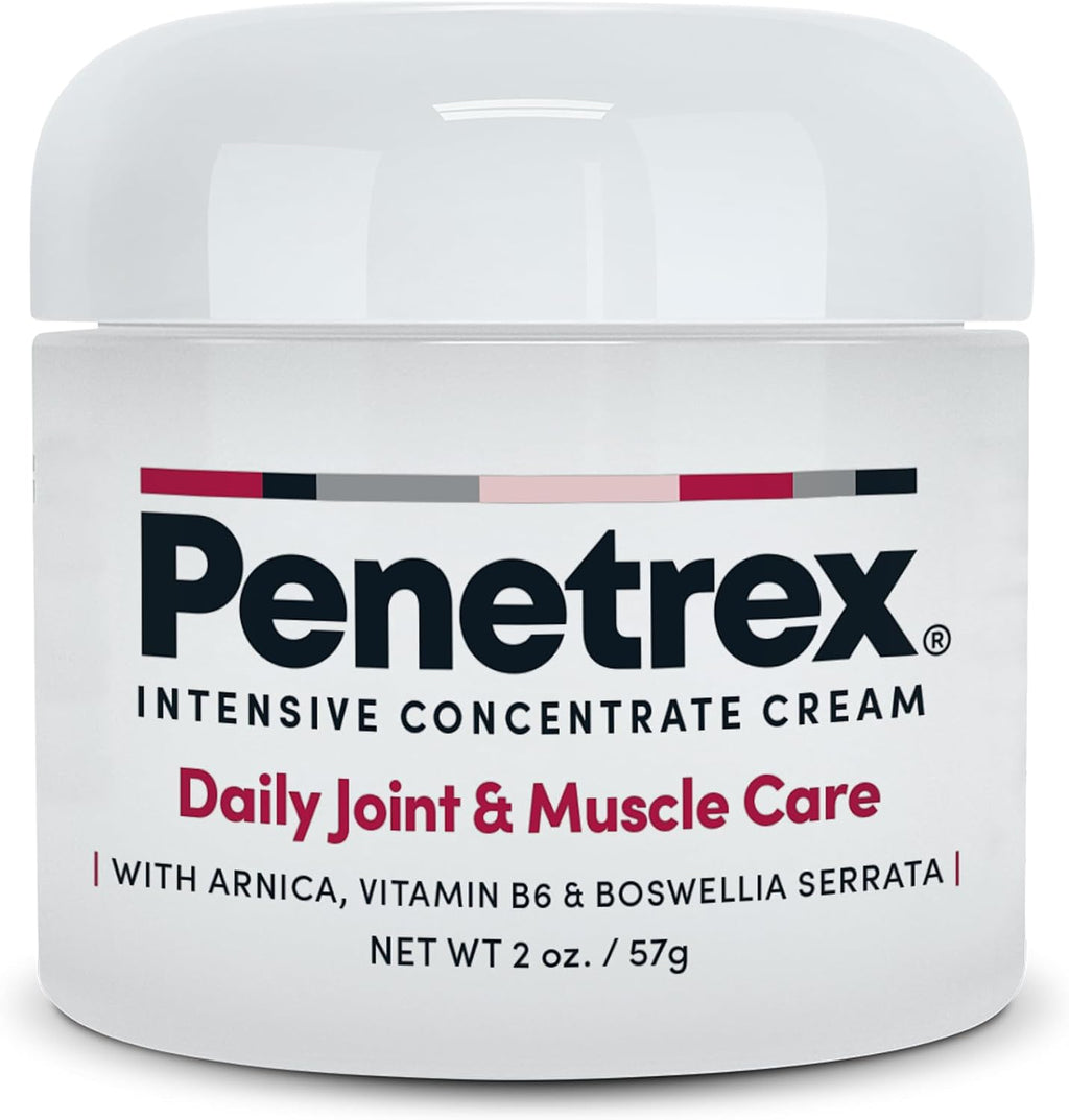 Penetrex Daily Joint & Muscle Care Cream – Soothing Botanical Formula with Arnica, Vitamin B6 & MSM – Lightweight Fast-Absorbing Cream for Everyday Movement - Non-Greasy - Light Scent- 2 oz