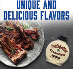 Inglehoffer Condiment Variety Pack, Stone Ground Mustard, Cream Style Horseradish and Applewood Smoked Bacon Mustard (Pack of 3)