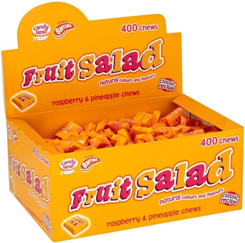 Barratt Fruit Salads Chews 500 Gram Bag (1/2 Kilo)