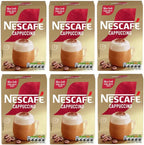 NESCAFÉ Cappuccino Instant Coffee Sachets x7 (Pack of 6, Total 42 Sachets)