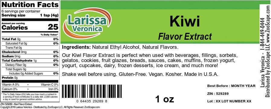 Kiwi Flavor Extract (1 oz, ZIN: 529289)