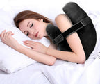 Shoulder Surgery Pillow, Super Soft Rotator Cuff Pillow for Sleeping, Relief from Shoulder Pain or Frozen Shoulder, for Post-Op Comfort, Arm & Shoulder Support & Healing(Midnight Black)