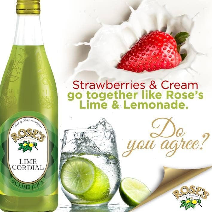 Rose's Cordials 750ml (Lime)
