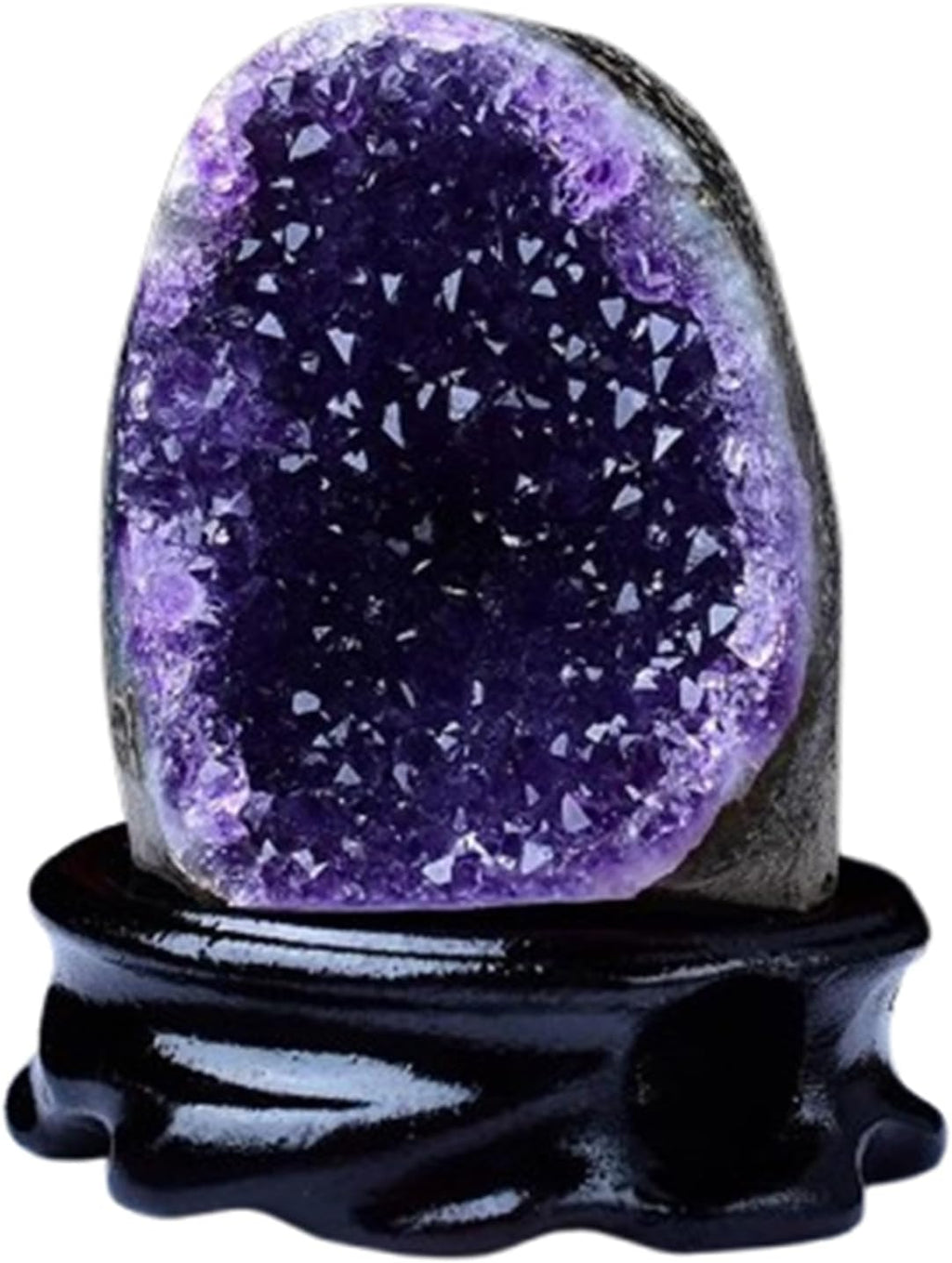 Raw Amethyst Crystal Cluster Irregular, Geode, Decorative Feng Shui Stone Purple Home Decor,610~710g Gemstone Stone