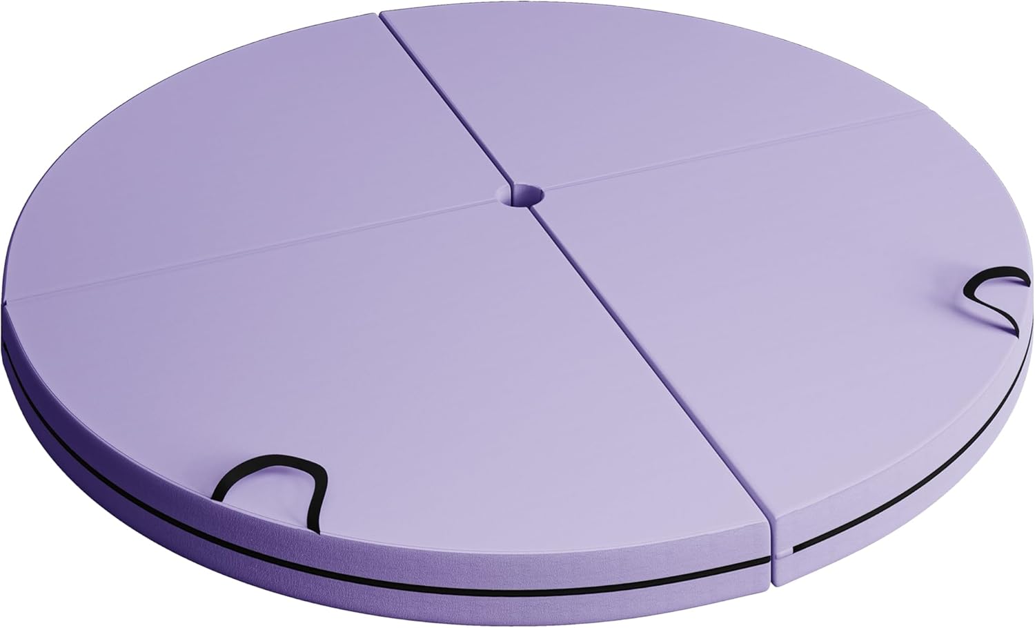 Soozier Pole Dance Crash Mat, 5ft Wide Foldable Pole Padding Crash Pad with Carrying Handles and 3.5" Thick EPE Foam for Dance Training and Exercise
