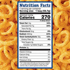 Andy Capp's Beer Battered Onion Rings Baked Oat and Corn Snacks, 2 oz. (Pack of 12)