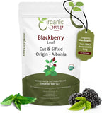Organic Way Blackberry Leaf (Rubus fruticosus) Cut & Sifted - Herbal Tea | European Wild-Harvest | Organic & Kosher Certified | Non GMO & Gluten Free | USDA Certified | Origin - Albania (1 LBS)