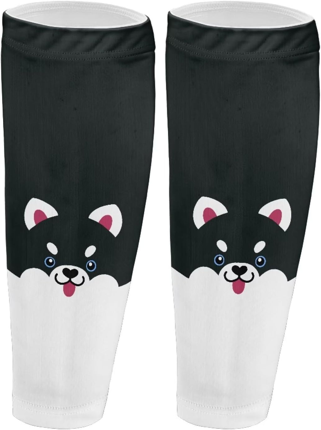 Leg Sleeve for Men Women Sports Elastic Calf Compression Sleeve Footless Compression Socks Soccer Calf Sleeves