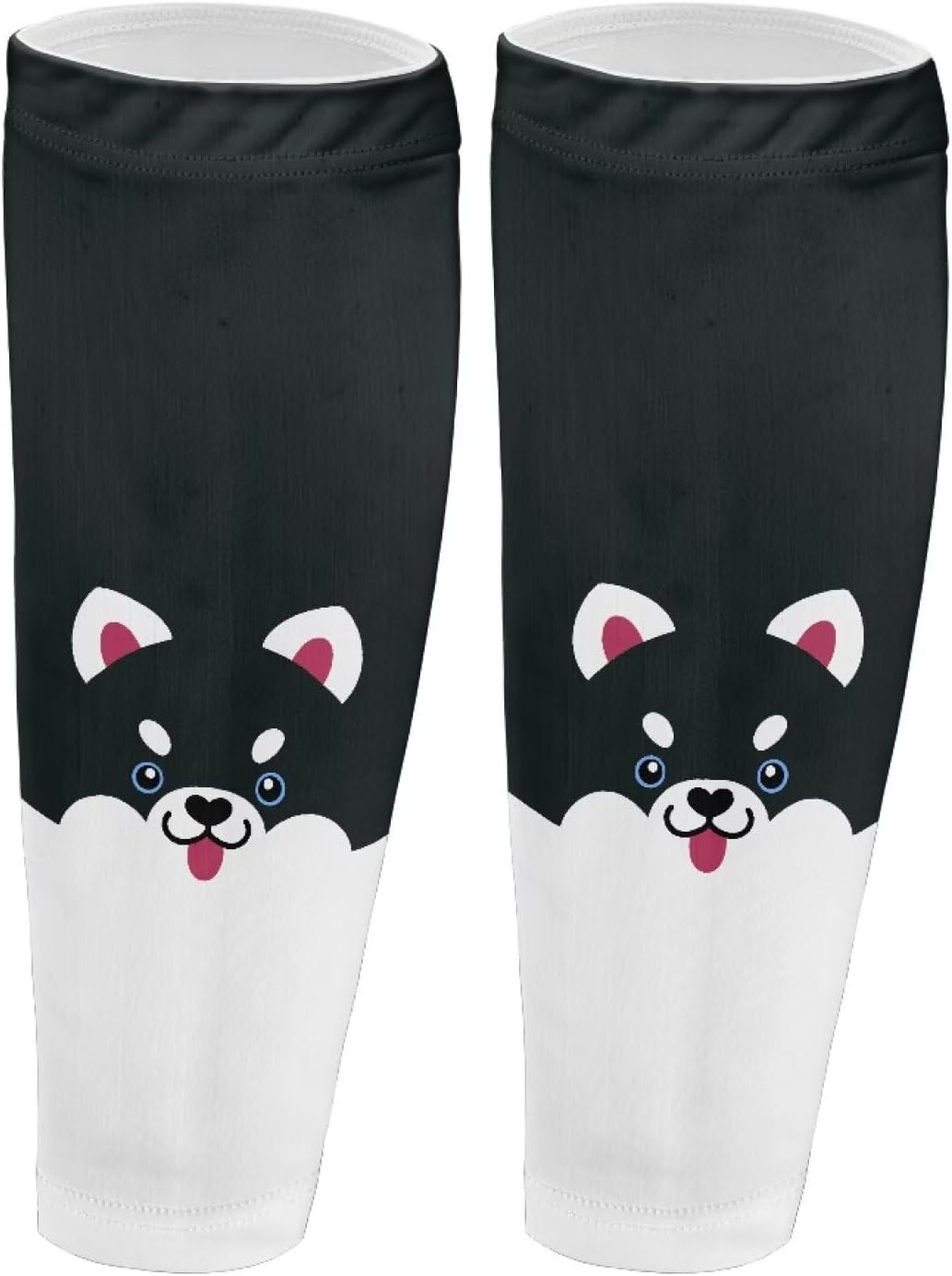 Leg Sleeve for Men Women Sports Elastic Calf Compression Sleeve Footless Compression Socks Soccer Calf Sleeves