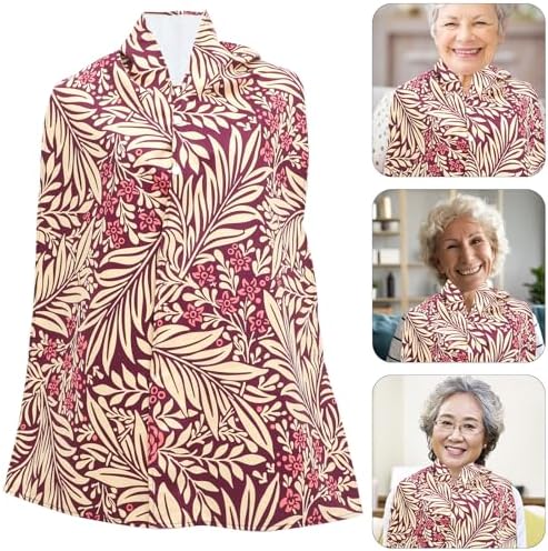 Healifty Adult Bib Scarf for Dining Lightweight Clothing Protector Washable Adjustable Bib for Adults Women and Men Spill Guard Comfortable Dining Accessory