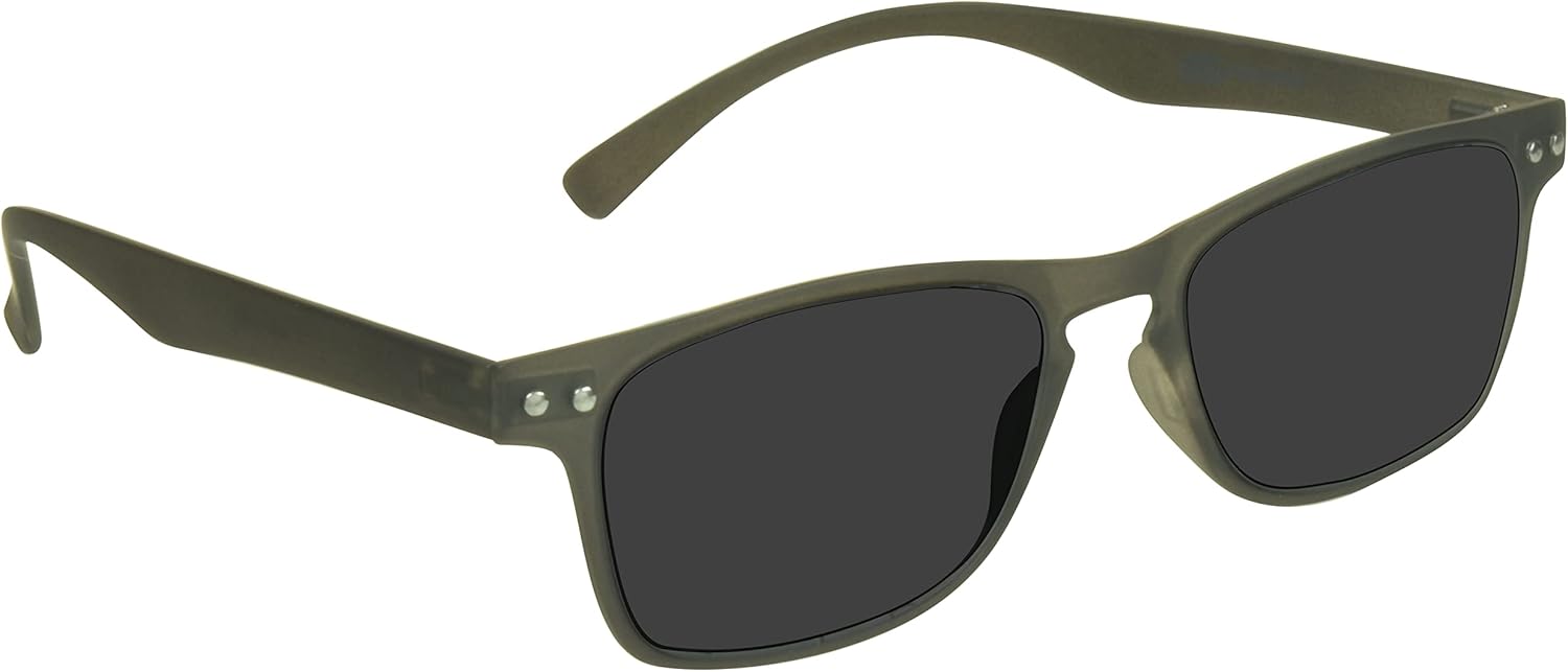 proSPORT Polarized Reading Sunglasses Full Lens Reader Non-Bifocal UV400 Protection Lightweight Flexible Frame Men Women