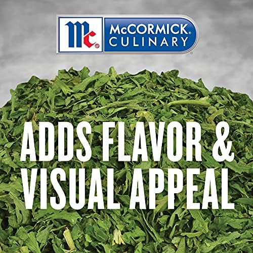 McCormick Culinary Parsley Flakes, 2 oz - One 2 Ounce Container of Dried Parsley Flakes for Vegetable-Like Taste, Ideal for Flavoring Chicken Salads, Fish and More