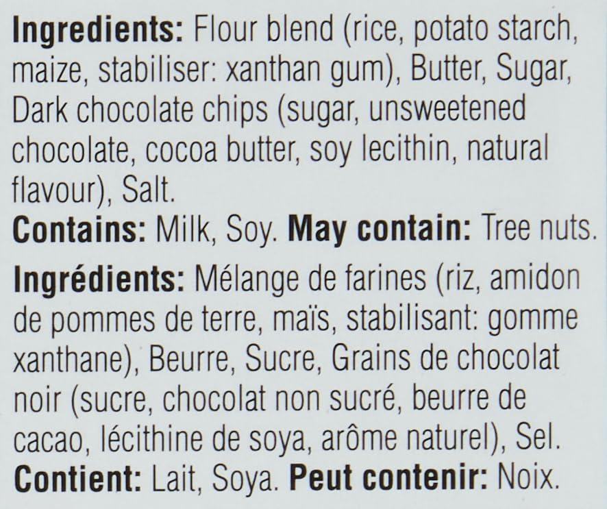 Walker's Shortbread Gluten Free Chocolate Chip Cookies, All-Butter Shortbread Cookies, 4.9 Oz