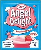 Angel Delight Strawberry Flavour - 59g - Pack of 6 (59g x 6)
