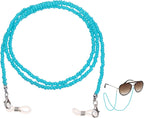 uxcell Eyeglass Chains for Women, Eyeglass Holder Bead Chains Adjustable Sunglasses Lanyards Holder Chains for Glass