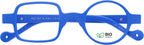 DIDINSKY readers presbyopia reading glasses anti blue light for men and women. Rubber touch, flexible temples and anti-reflective lenses. Klein +0.0 - DALI BIO