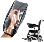 Power Wheelchair Joystick Cover - Waterproof & Dustproof Control Protector (13.8"x5.9") with Clear PVC Window, Arm Joystick Shield with Adjustable Strap - Universal Electric Wheelchair Accessories