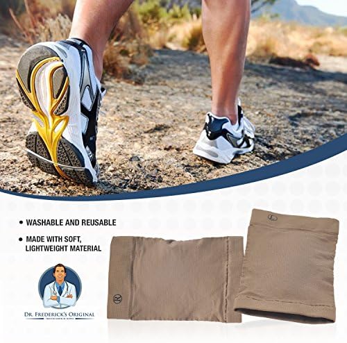 Dr. Frederick's Original Arch Support Sleeves with Gel Cushion — Physician-Designed for Plantar Fasciitis, Heel Pain, Flat Feet & High Arches — Day & Night Wear — Men & Women — W6-10 | M4.5-8 — 2 ct