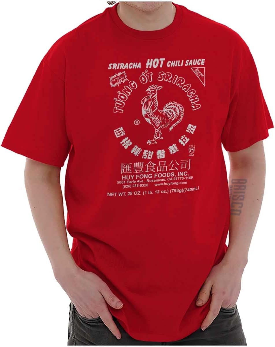 Sriracha Men's Hot Chili Sauce T-Shirt