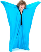 SANHO Sensory Sock Body Sock,Large,Perfect for Children with Sensory Processing Disorder,Updated Version,Bright Blue