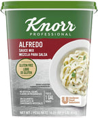 Knorr Professional Alfredo Sauce Mix Made With Real Parmesan Cheese, Gluten Free, No Artificial Colors, Flavors, or Preservatives, 1 lb, Pack of 4