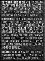 Heinz Tomato Ketchup, Sweet Relish & 100% Natural Yellow Mustard Picnic Variety Pack (12 ct Pack, 4 Packs of 3 Bottles
